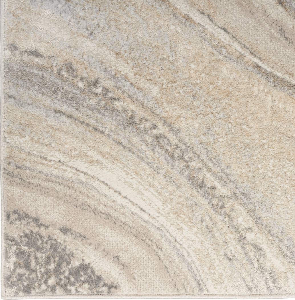 Dephia Cream/Gray 7'10 x 9'10 Rug - Thumbnail - Image 7