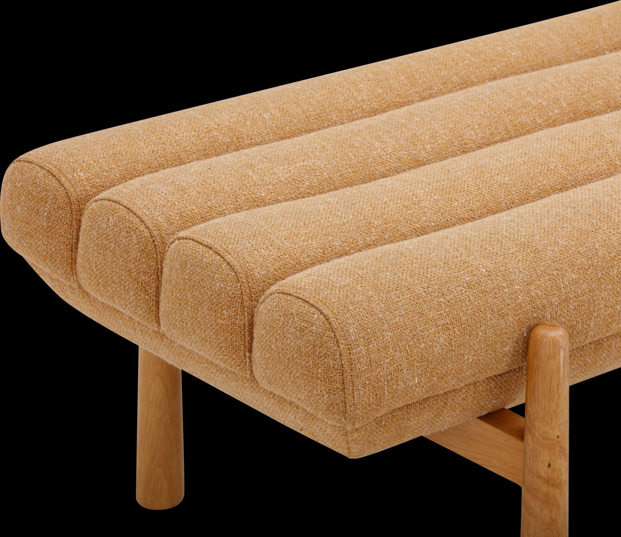 Deppert Yellow Accent Bench - Thumbnail - Image 5