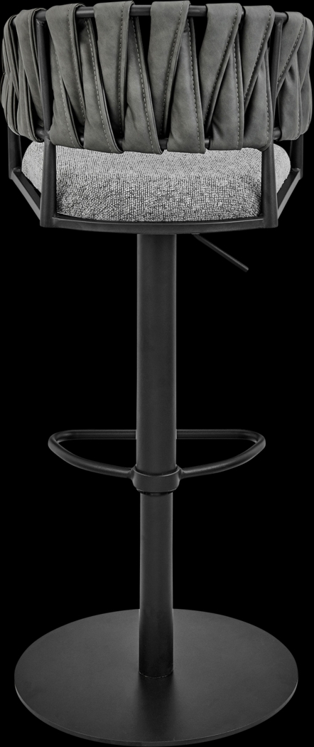 Depue Gray Barstool - Thumbnail - Image 5