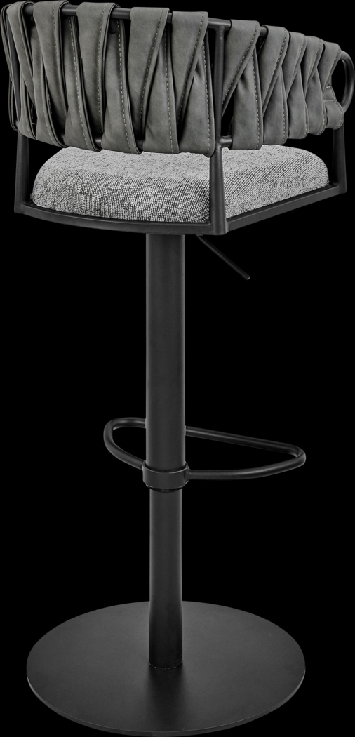 Depue Gray Barstool - Thumbnail - Image 6