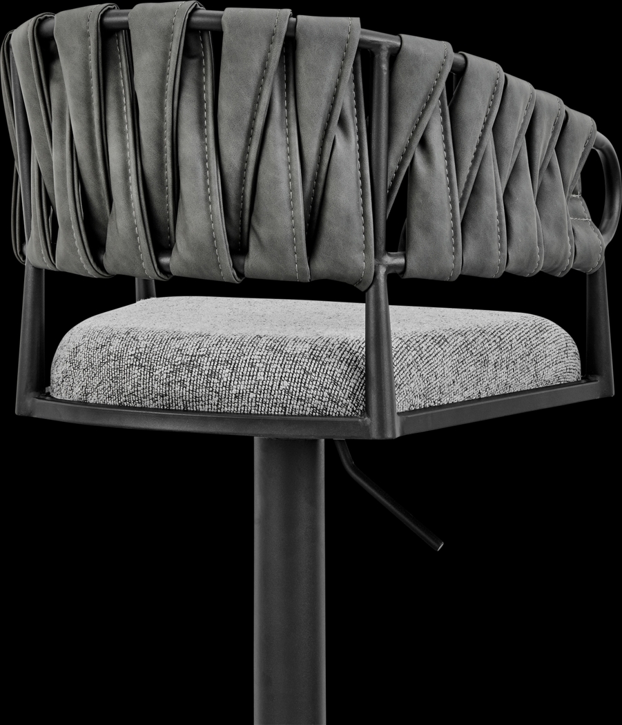 Depue Gray Barstool - Thumbnail - Image 8