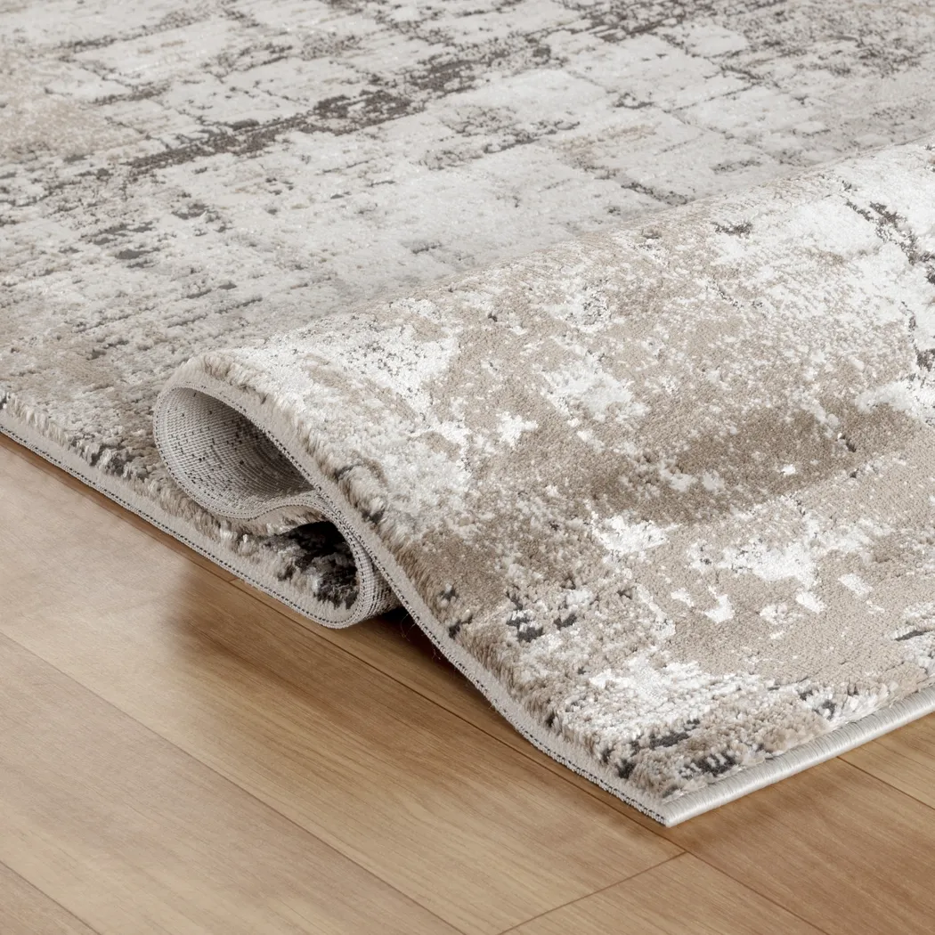 Derdes Beige 9' x 12' Rug - Image 3