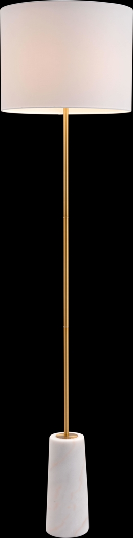 Dereef Gate White Floor Lamp - Thumbnail - Image 1