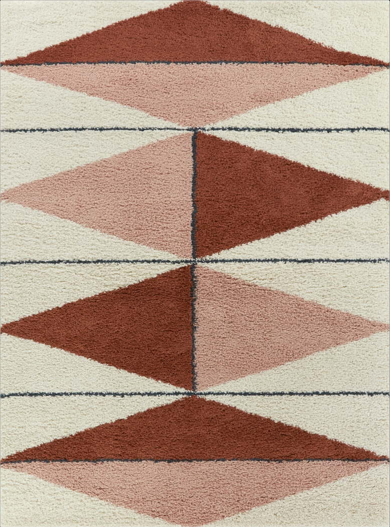 Dereon Pink 7'10 x 10' Rug - Thumbnail - Image 1