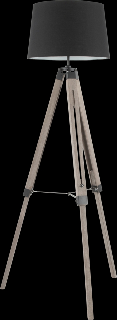 Dergano Black Floor Lamp - Thumbnail - Image 2