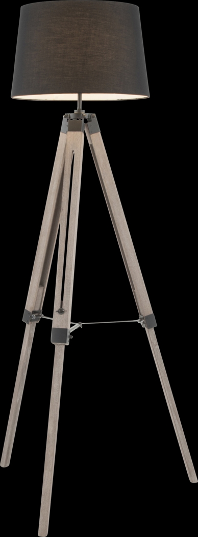 Dergano Black Floor Lamp - Thumbnail - Image 3