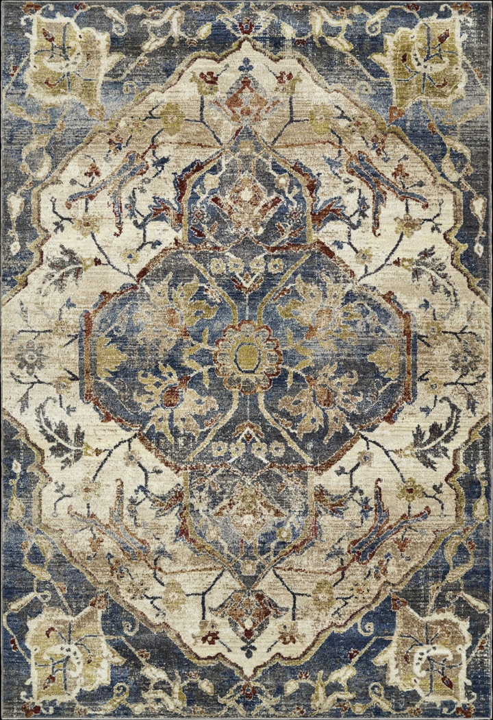 Derleche Denim 5'3 x 7'10 Rug - Thumbnail - Image 1