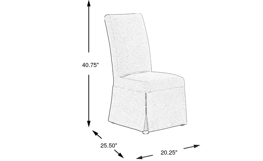 Dimension Image. Please refer to the Dimension Tab on this page for dimension details.