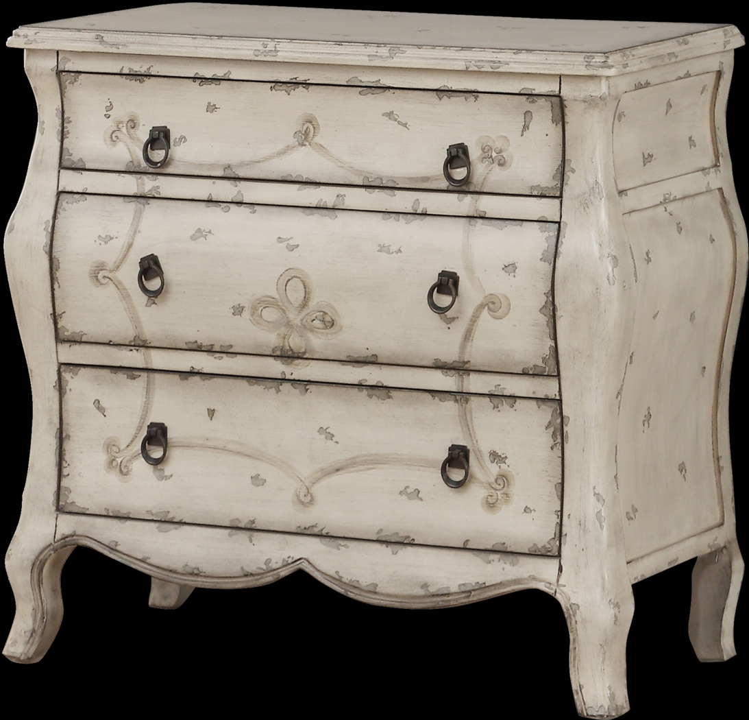 Derry Off-White Accent Cabinet - Thumbnail - Image 2