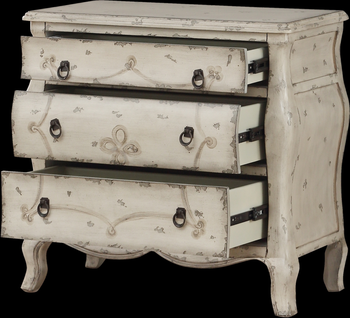 Derry Off-White Accent Cabinet - Thumbnail - Image 3