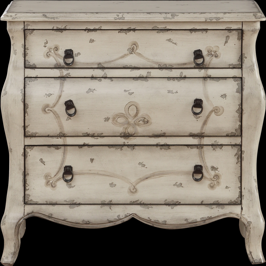 Derry Off-White Accent Cabinet - Thumbnail - Image 1
