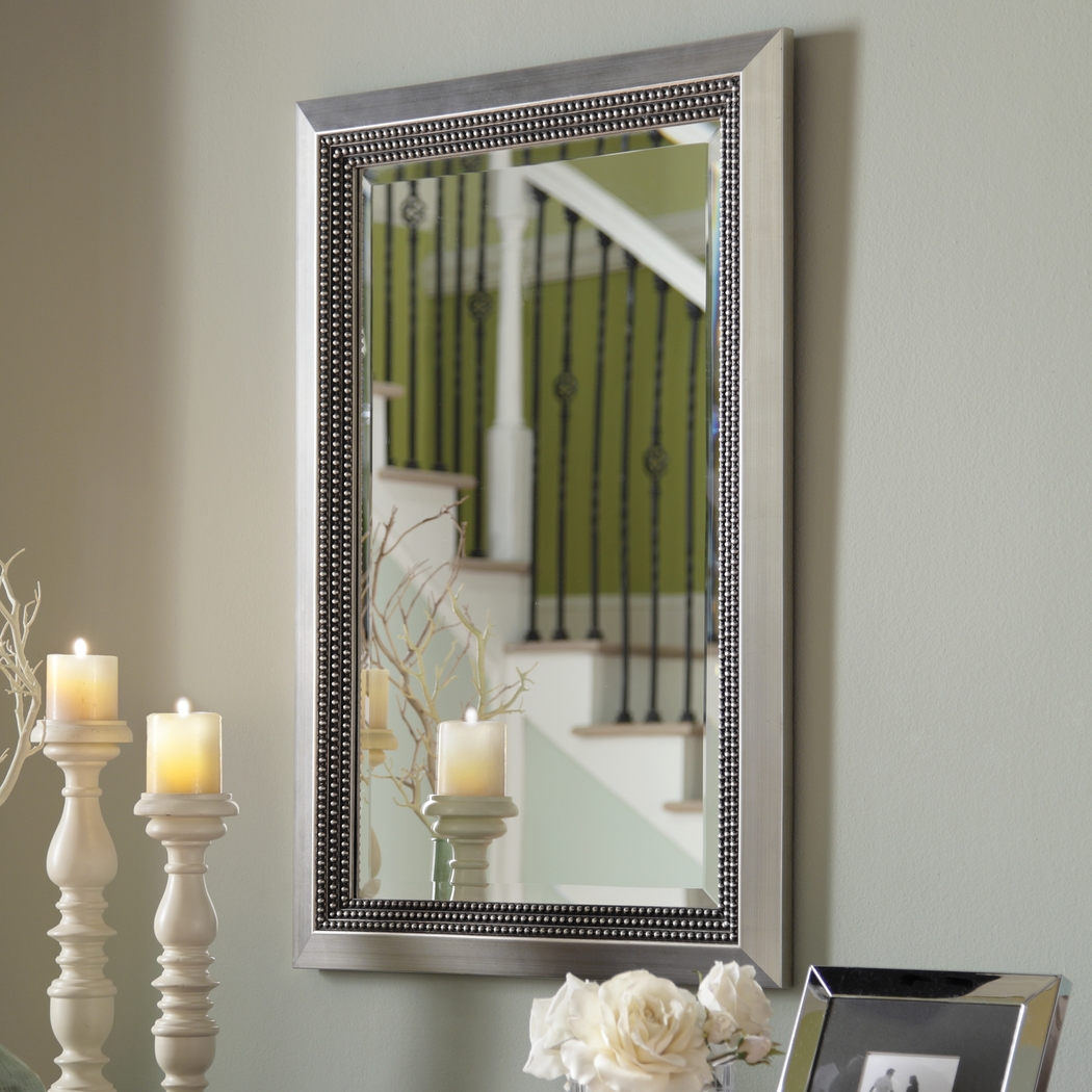 Derryl Light Gray Mirror - Thumbnail - Image 2