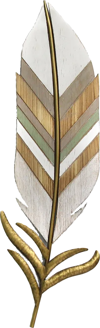 Derth Gold Wall Decor - Thumbnail - Image 1