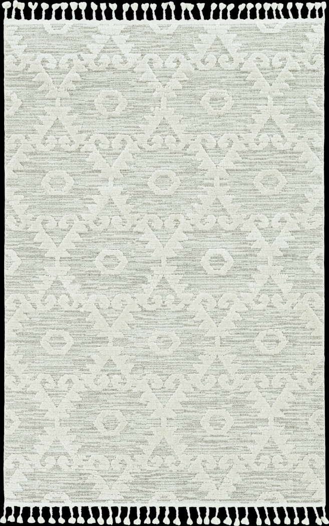Derthon Beige 7'10 x 10'10 Rug - Thumbnail - Image 1