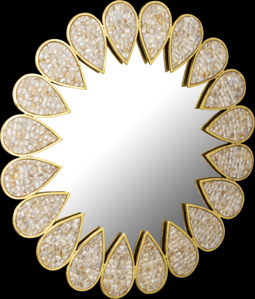 Derting Gold Wall Mirror - Thumbnail - Image 3