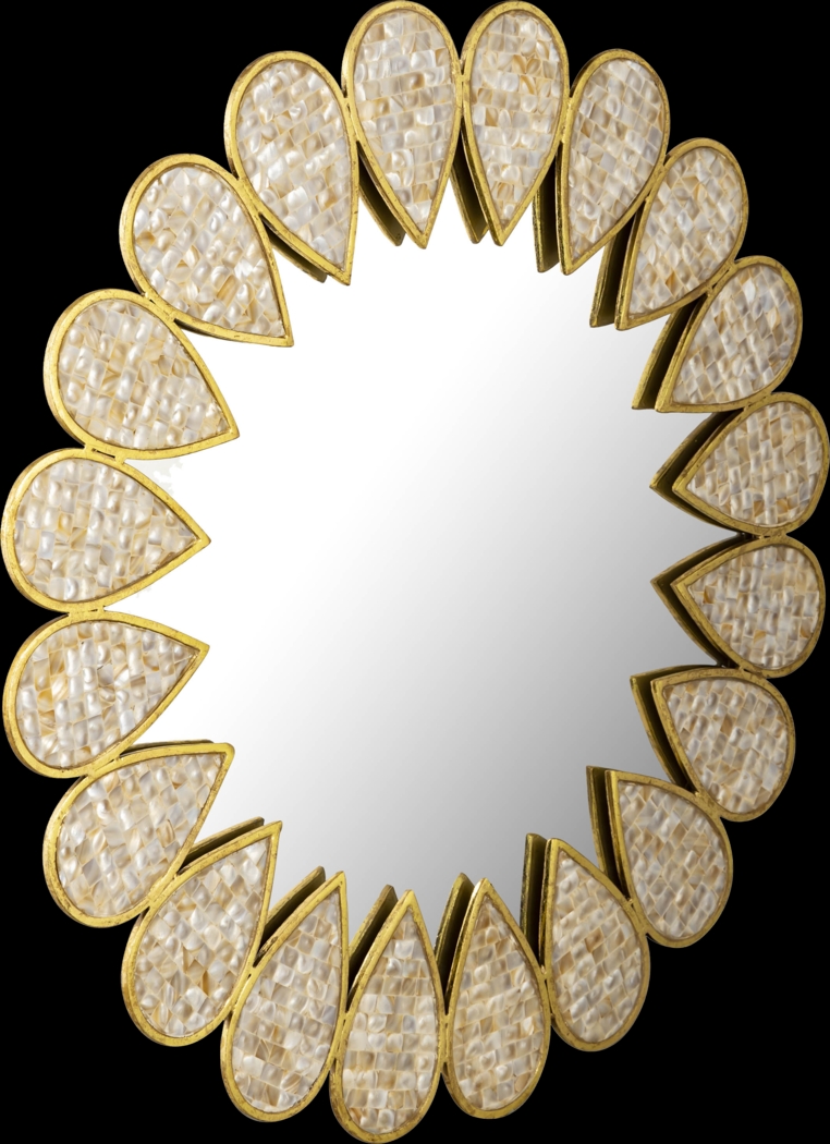 Derting Gold Wall Mirror - Thumbnail - Image 4