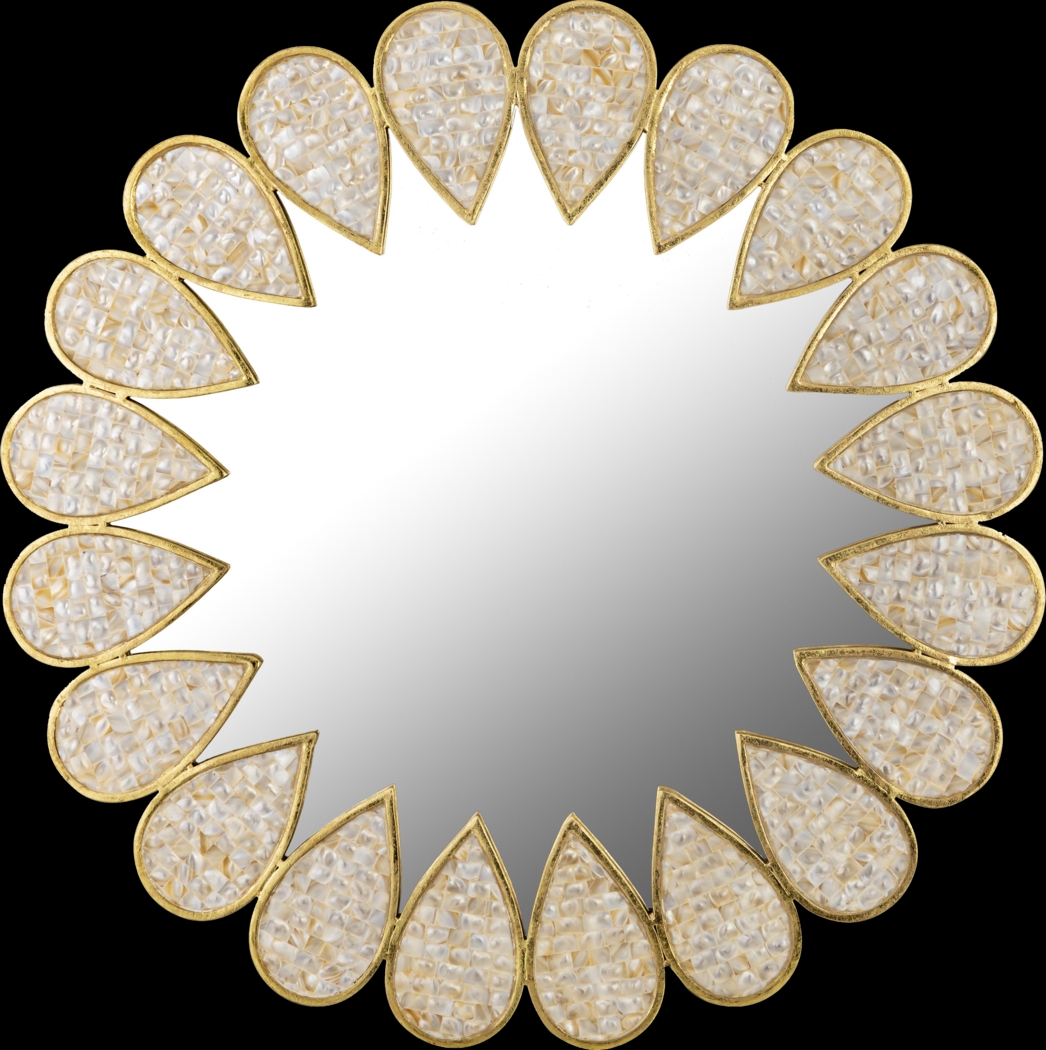 Derting Gold Wall Mirror - Thumbnail - Image 1