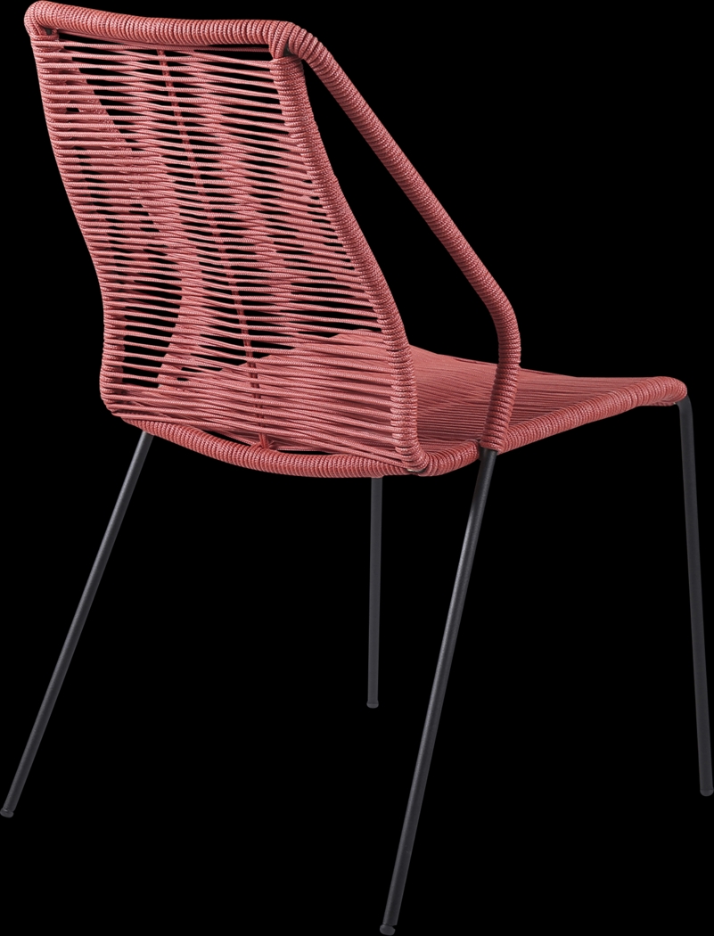 Derussey Red 3 PC Outdoor Dining Set - Thumbnail - Image 4