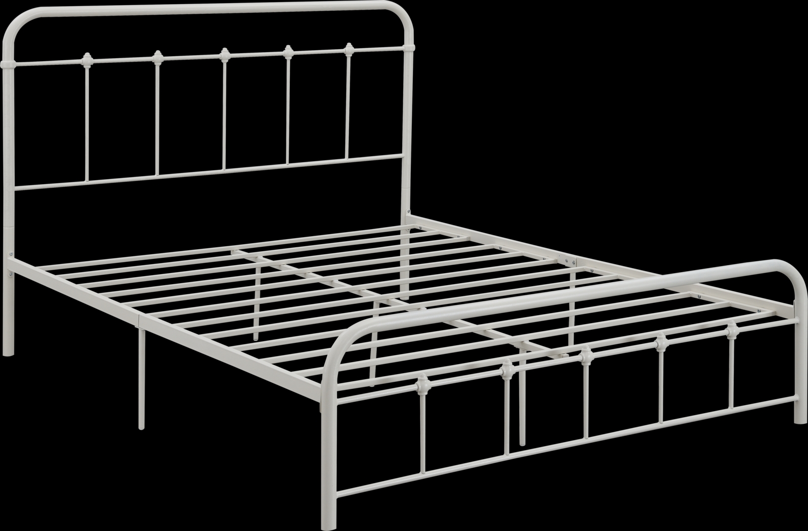 Derwood White Queen Bed - Thumbnail - Image 2