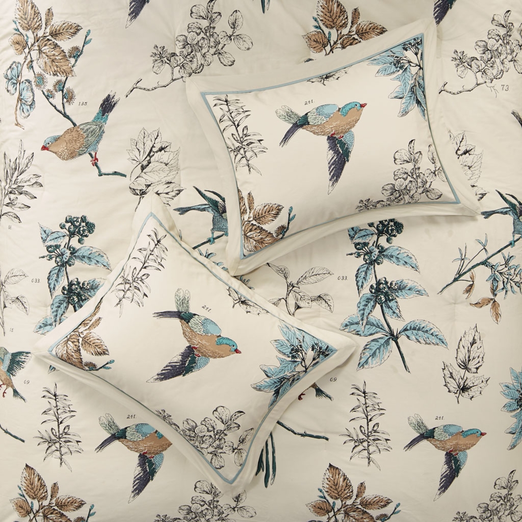 Desaix Taupe 7 Pc Queen Comforter Set - Thumbnail - Image 6