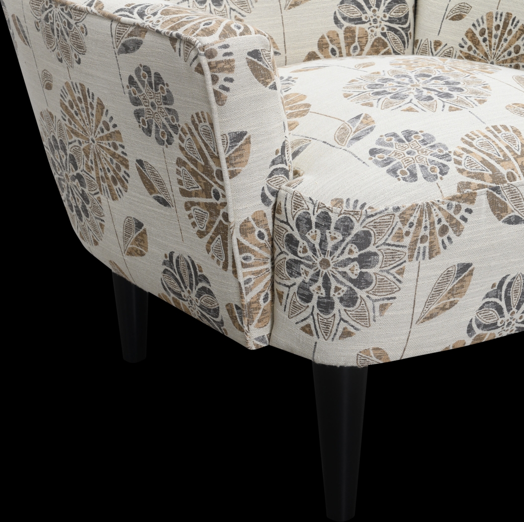Desco Brown Accent Chair - Thumbnail - Image 2