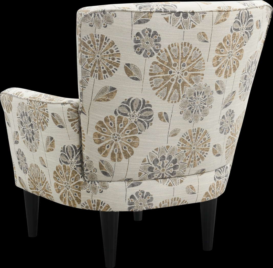 Desco Brown Accent Chair - Thumbnail - Image 3
