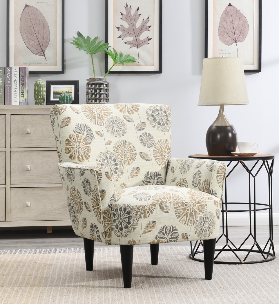 Desco Brown Accent Chair - Thumbnail - Image 6