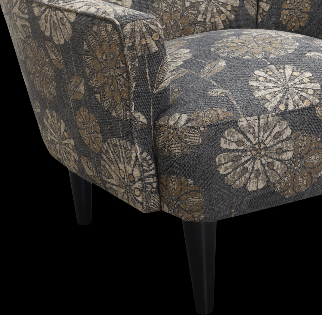 Desco Gray Accent Chair - Thumbnail - Image 2