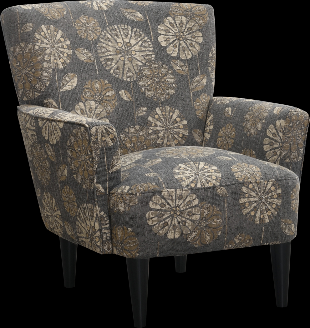 Desco Gray Accent Chair - Thumbnail - Image 4