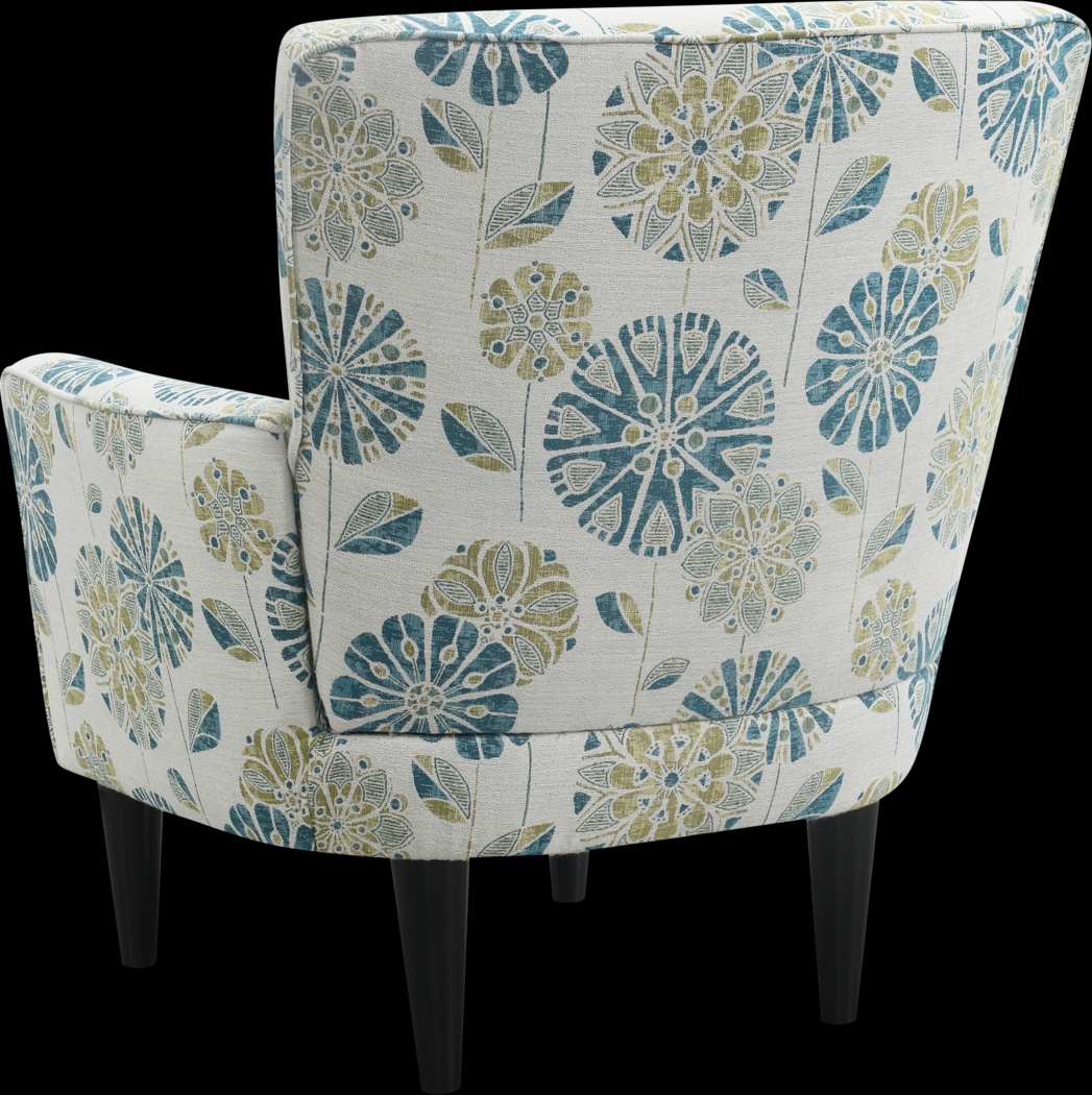 Desco Teal Accent Chair - Thumbnail - Image 3