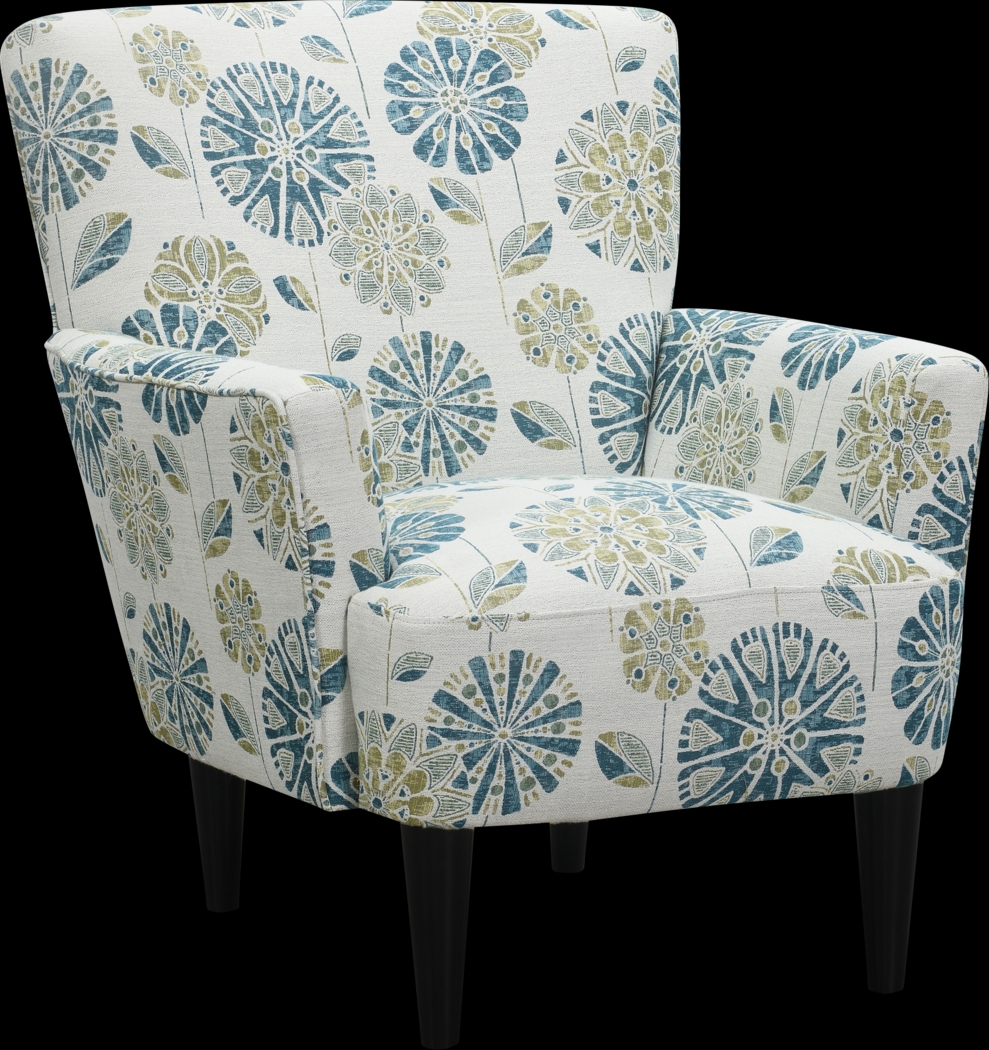 Desco Teal Accent Chair - Thumbnail - Image 4