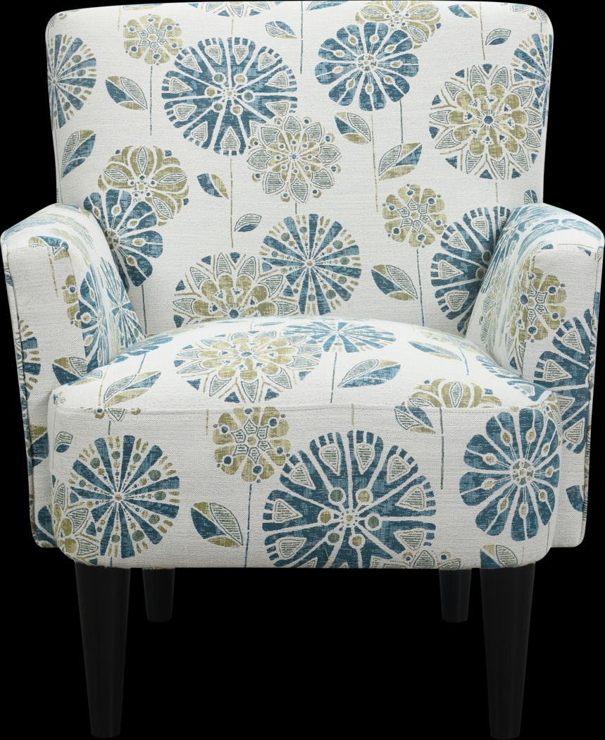 Desco Teal Accent Chair - Thumbnail - Image 1