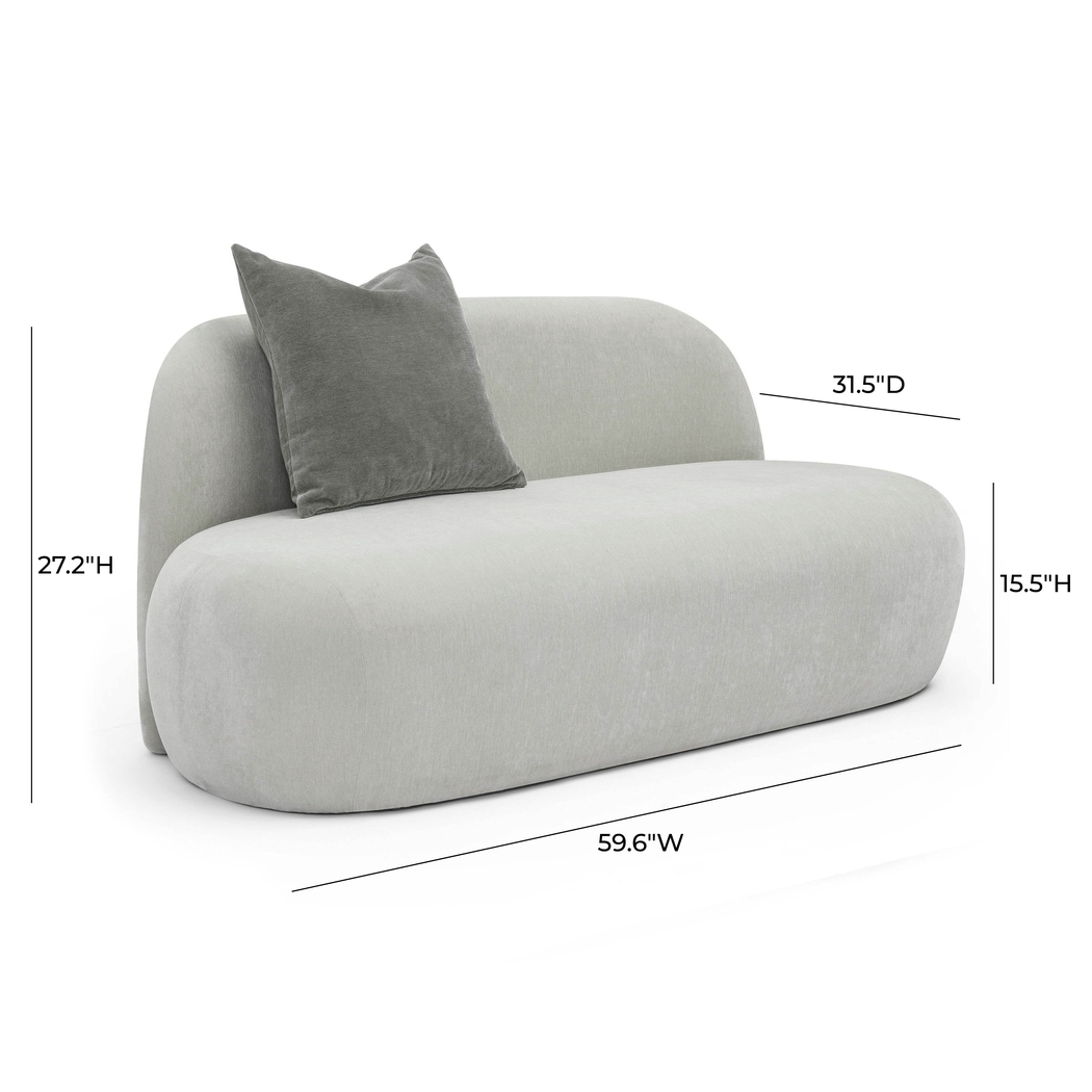 Deserprises Gray Loveseat - Thumbnail - Image 5