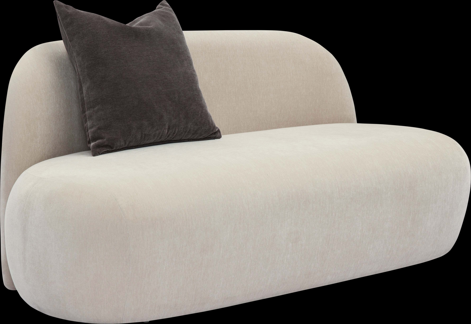 Deserprises Taupe Loveseat - Thumbnail - Image 2