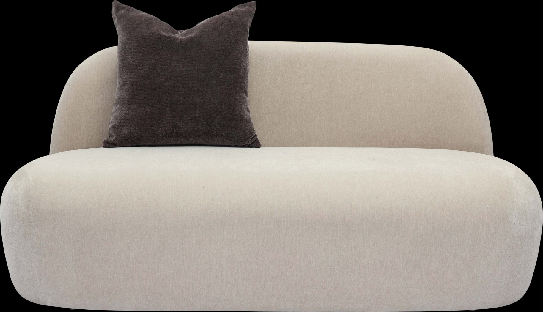 Deserprises Taupe Loveseat - Thumbnail - Image 1