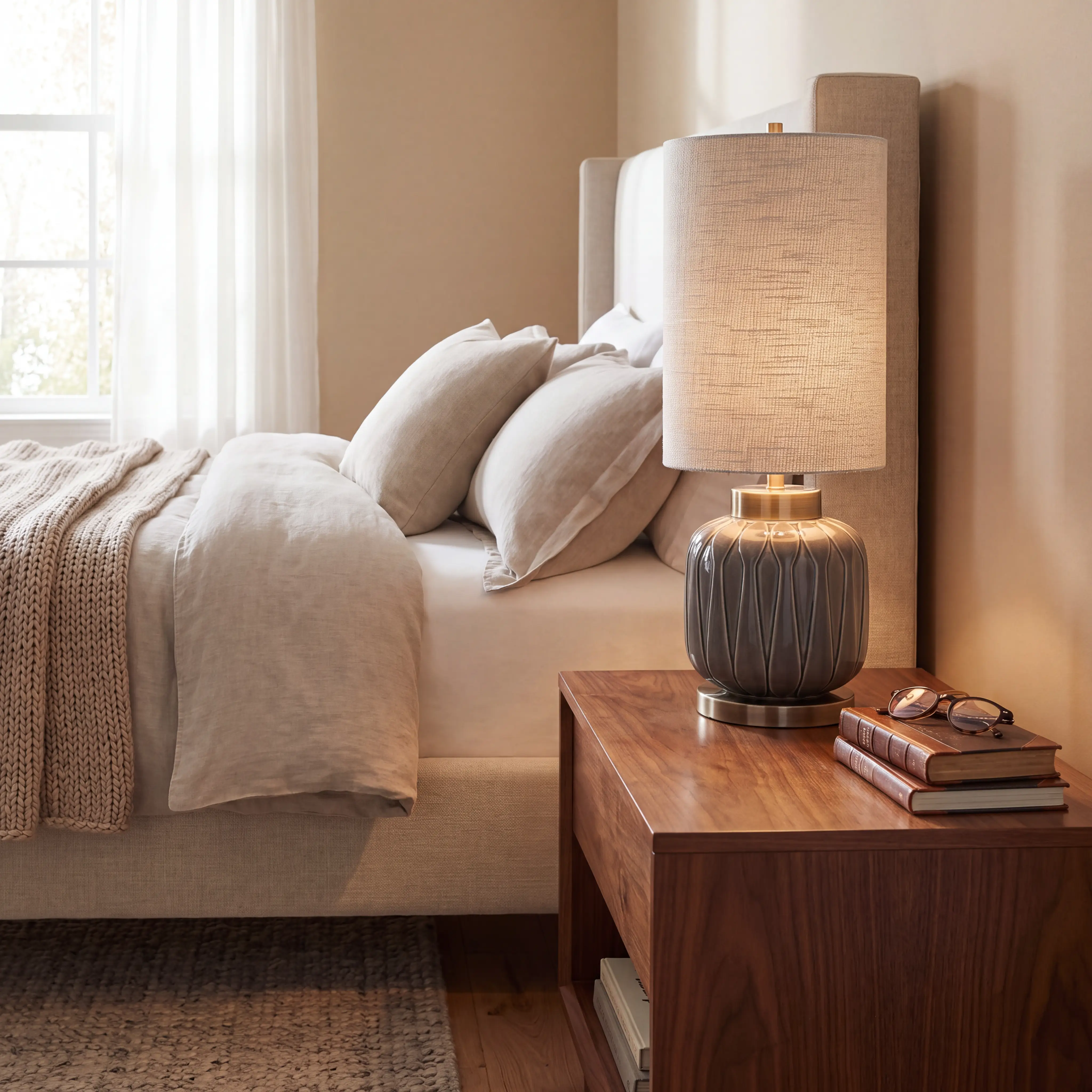 Desert Hills Gray Lamp - Thumbnail - Image 4