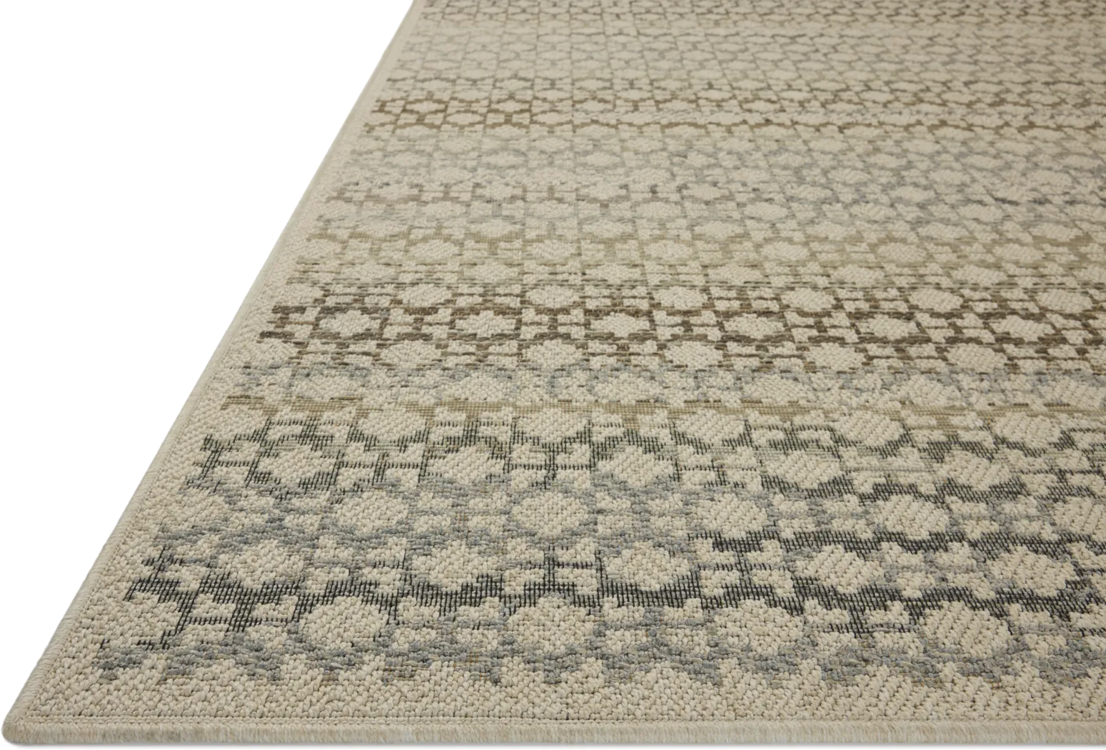 Desert Loom Beige Multi 6'3 x 9'2 Indoor/Outdoor Rug - Thumbnail - Image 3
