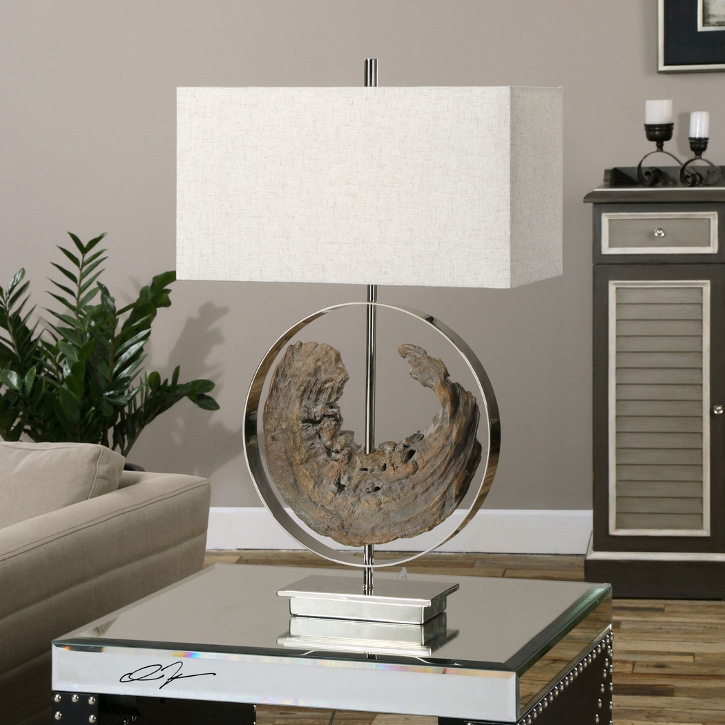 Desert Peak Silver Lamp - Thumbnail - Image 2