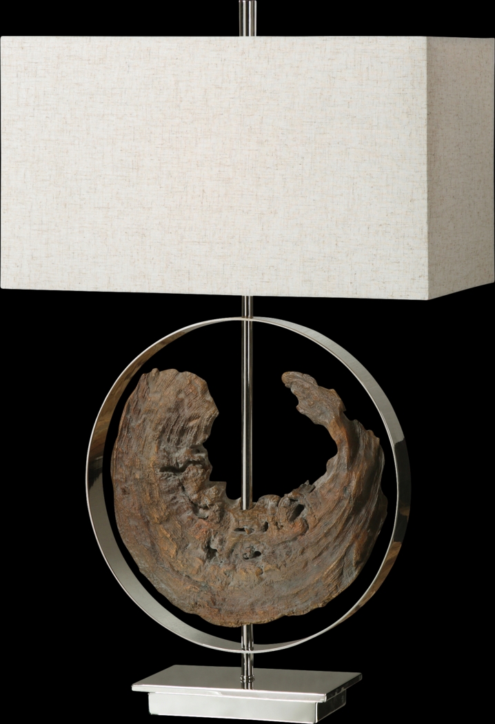 Desert Peak Silver Lamp - Thumbnail - Image 1