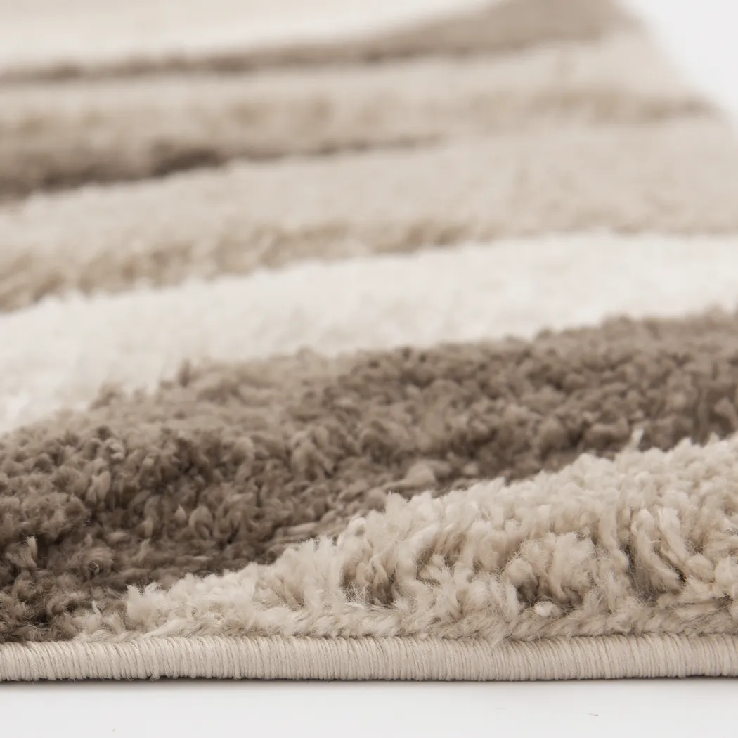 Desert Waves Brown 7'8 x 9'8 Rug - Thumbnail - Image 4