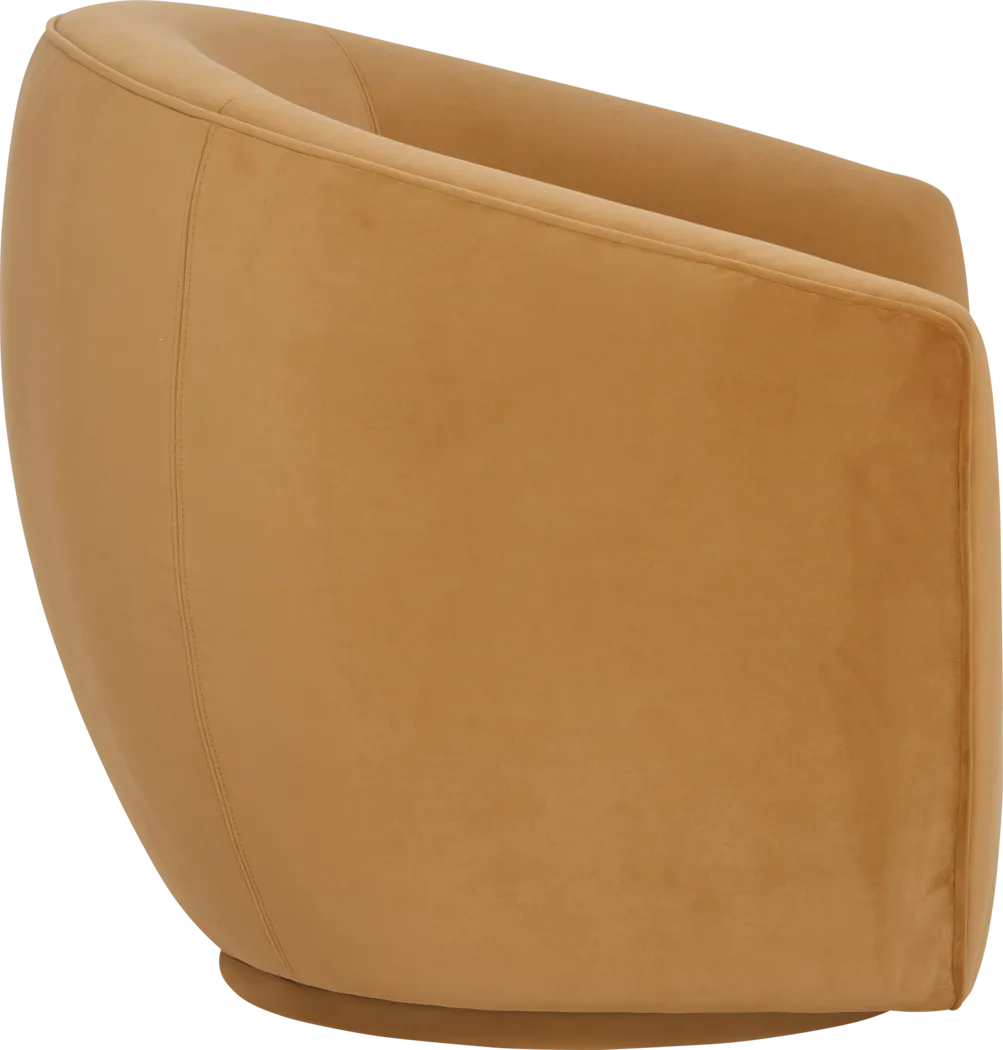 Desertpeak Tan Swivel Accent Chair - Thumbnail - Image 4