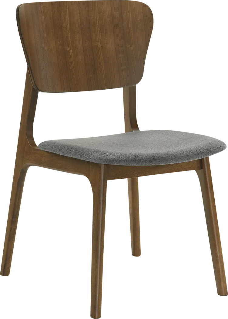 Desertsys I Gray Dining Chair, Set of 2 - Thumbnail - Image 4