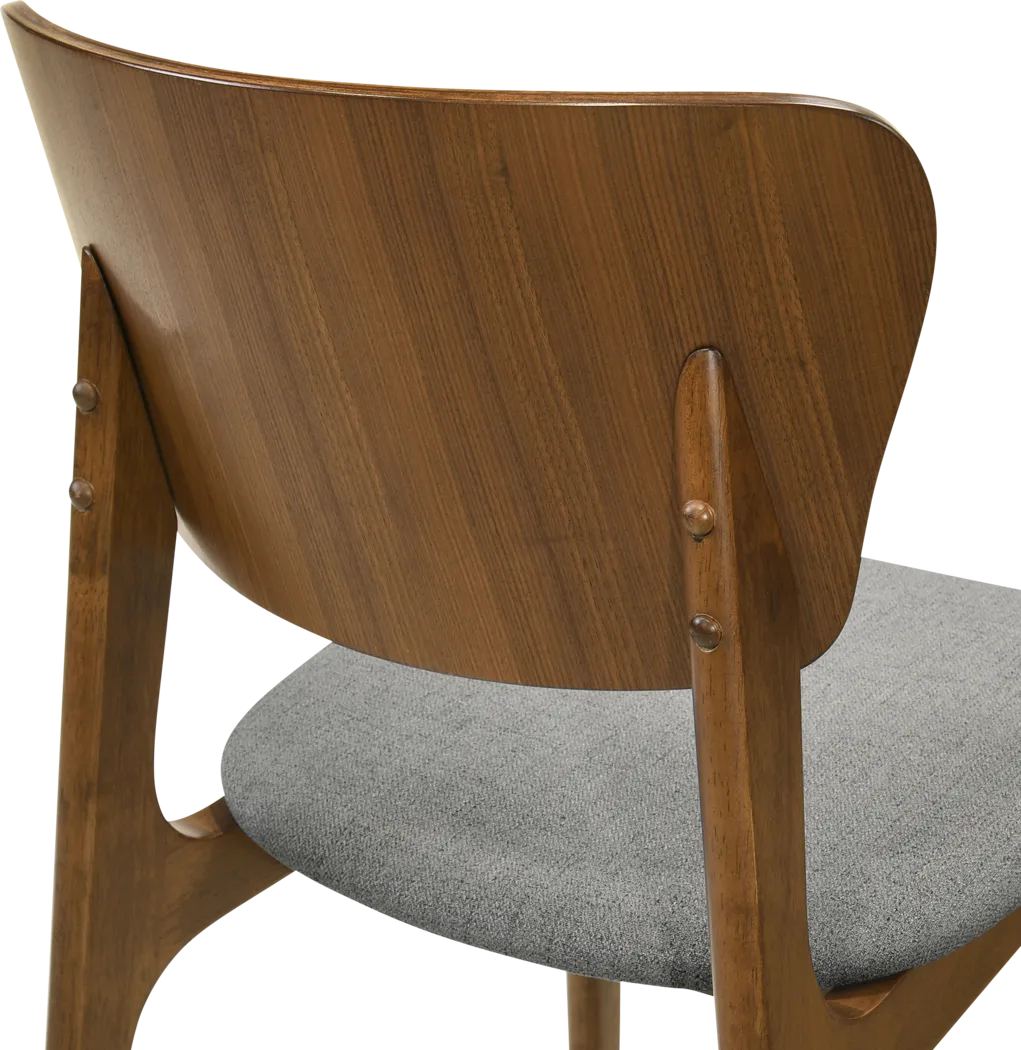Desertsys I Gray Dining Chair, Set of 2 - Thumbnail - Image 5