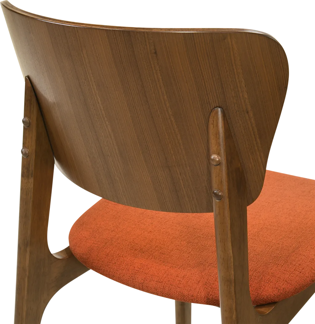 Desertsys I Orange Dining Chair, Set of 2 - Thumbnail - Image 3