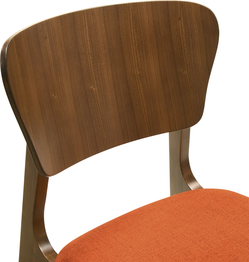 Desertsys I Orange Dining Chair, Set of 2 - Thumbnail - Image 5