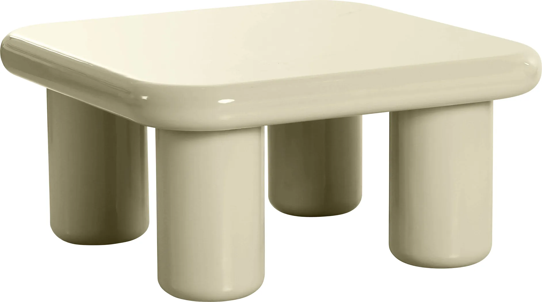 Deshazor Cream Cocktail Table - Thumbnail - Image 1