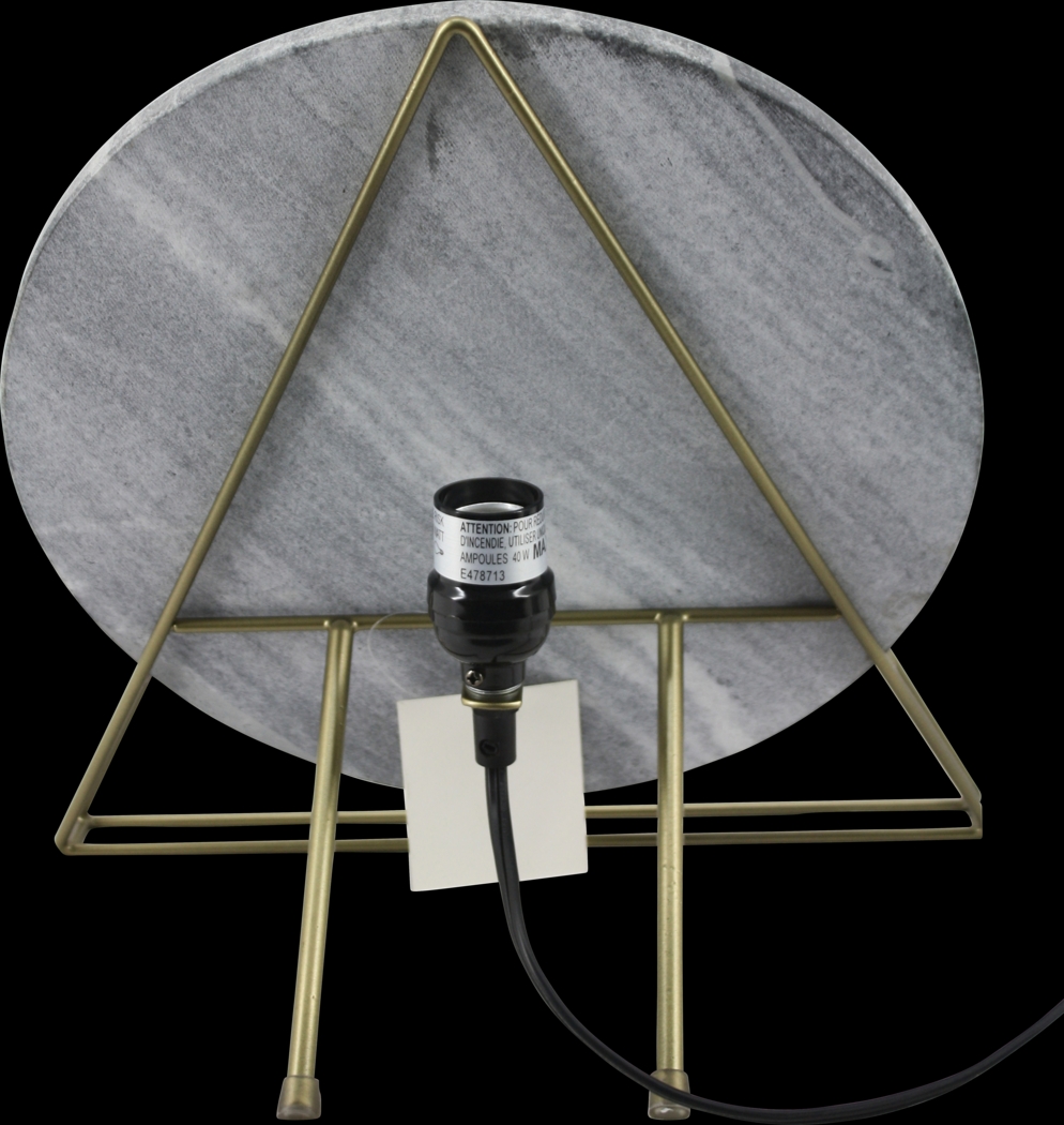 Deshler Gray Lamp - Thumbnail - Image 1