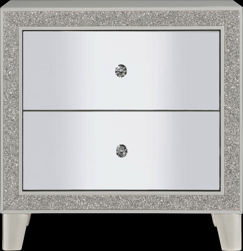 Desiles Champagne Nightstand - Thumbnail - Image 2