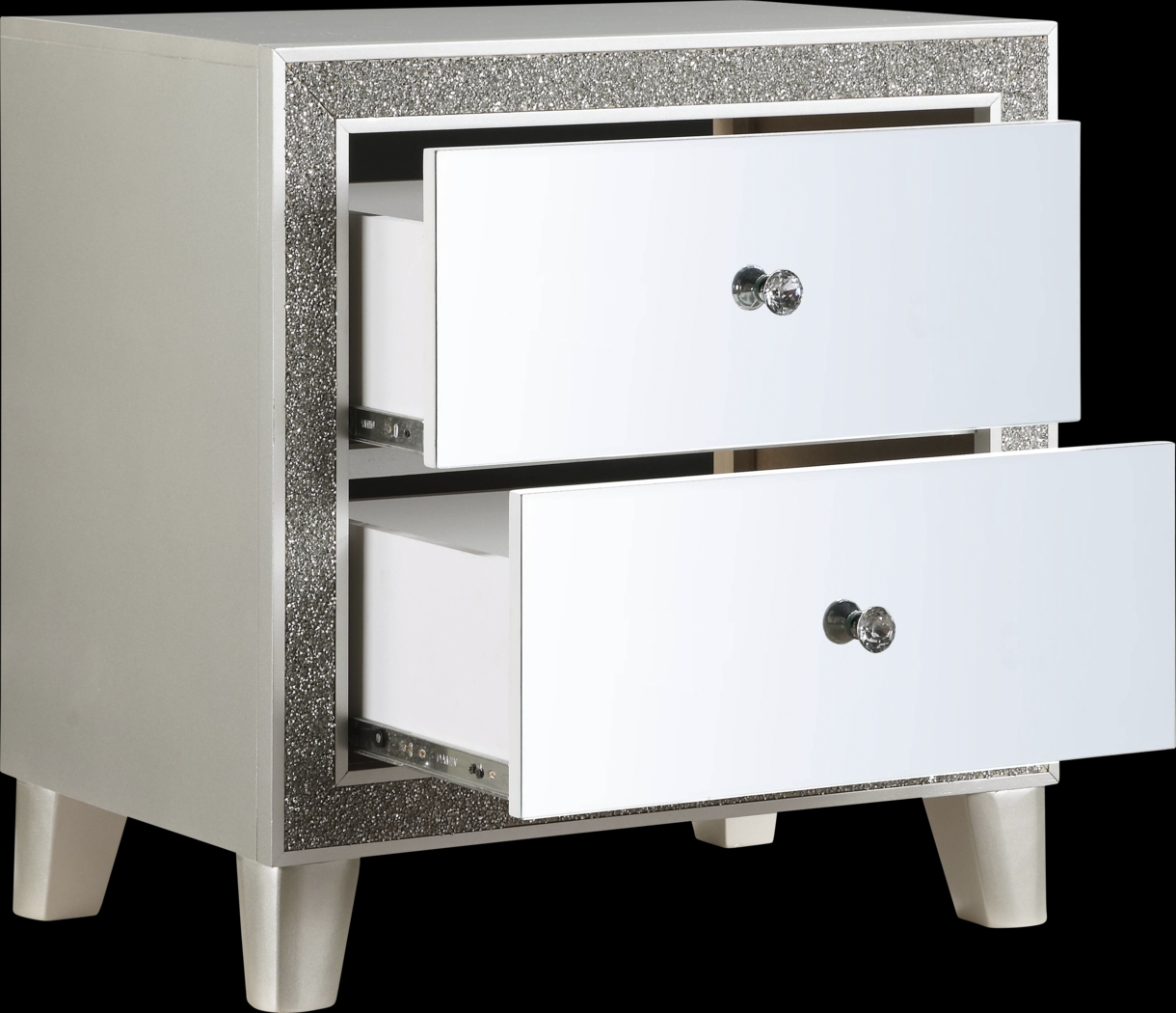 Desiles Champagne Nightstand - Thumbnail - Image 4