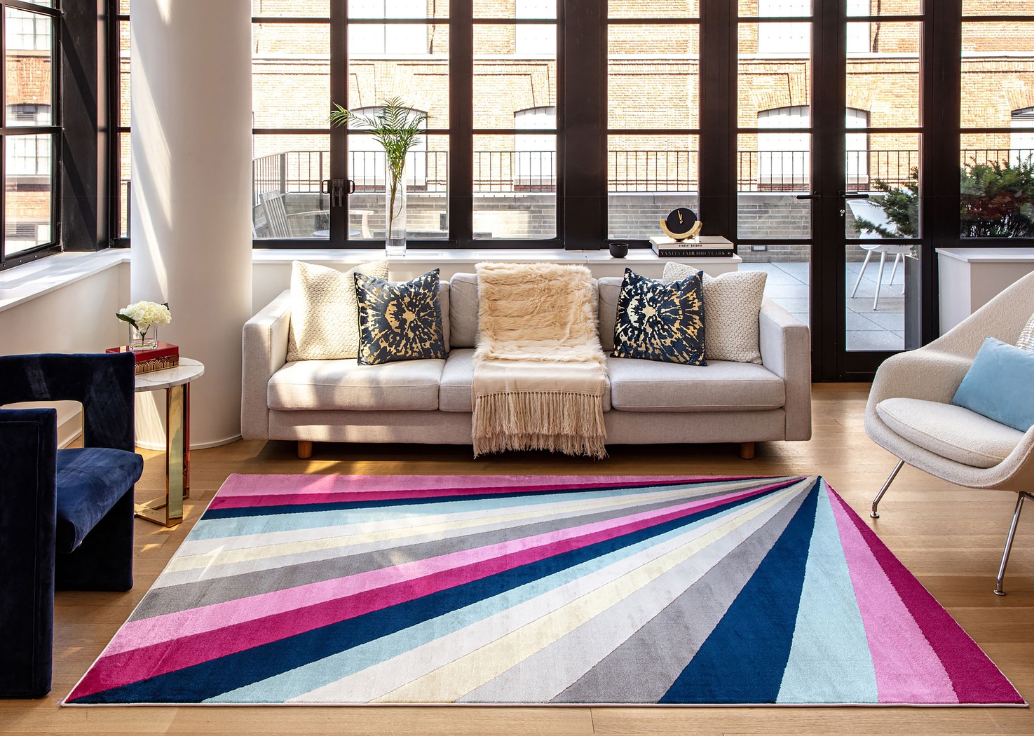 Desior Multi 5' x 7' Rug - Thumbnail - Image 2